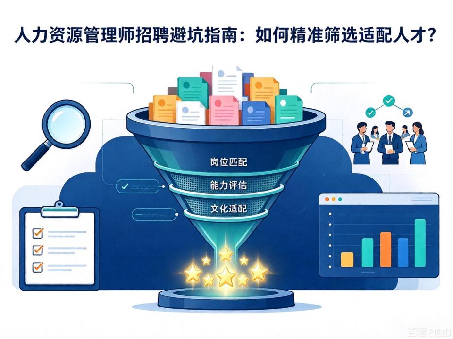 人力资源管理师招聘避坑指南：如何精准筛选适配人才？
